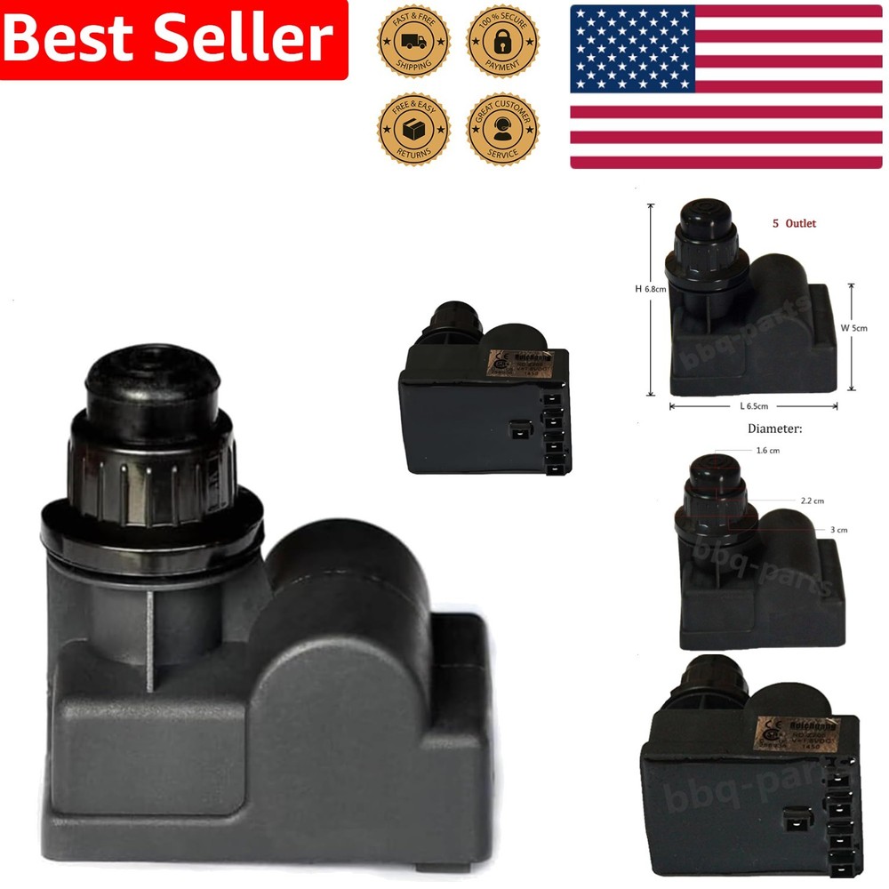 5-Outlet Spark Generator Igniter DHL-128-5Q for Nexgrill Master Forge Grill