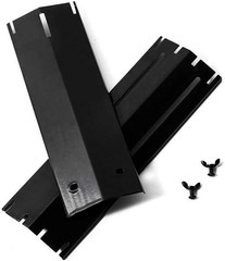Adjustable Grill Heat Plate Shield for Gas Grill 11.75 to 21 Inch 5 Pack