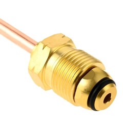 Automatic Changeover Regulator Pigtail POL X 1/4 Inverted Flare 1/4Inch Tubing