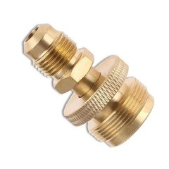 Portable Propane Adapter 3/8″ Male Flare for 1LB Tank Turkey Fryer Burner