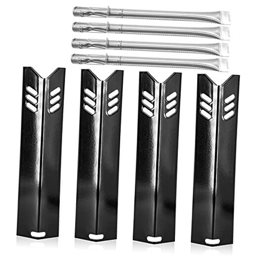 Yiming Grill Replacement Parts for Dyna-Glo 4 PCS Porcelain Steel + Burner