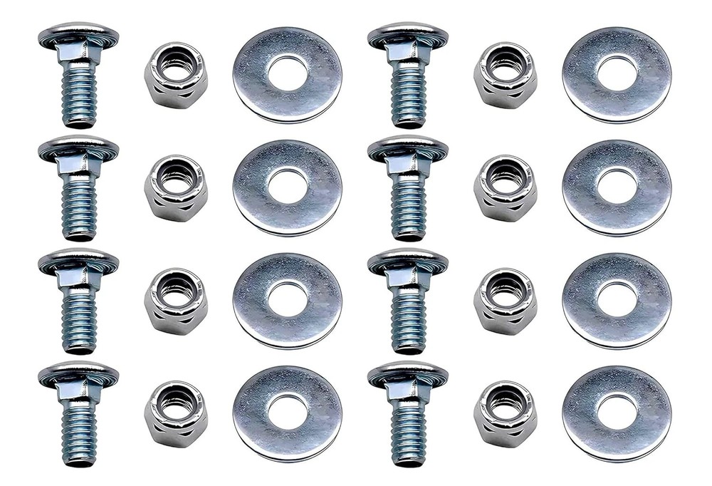 8 Pack 710-0451 Stainless Steel Replacement Nuts/Bolts Fits MTD