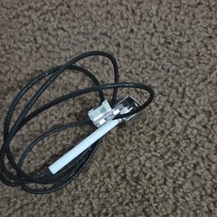 Grill Igniter Electrode with Wire, White Ceramic Insulator, FOR CHARBROIL