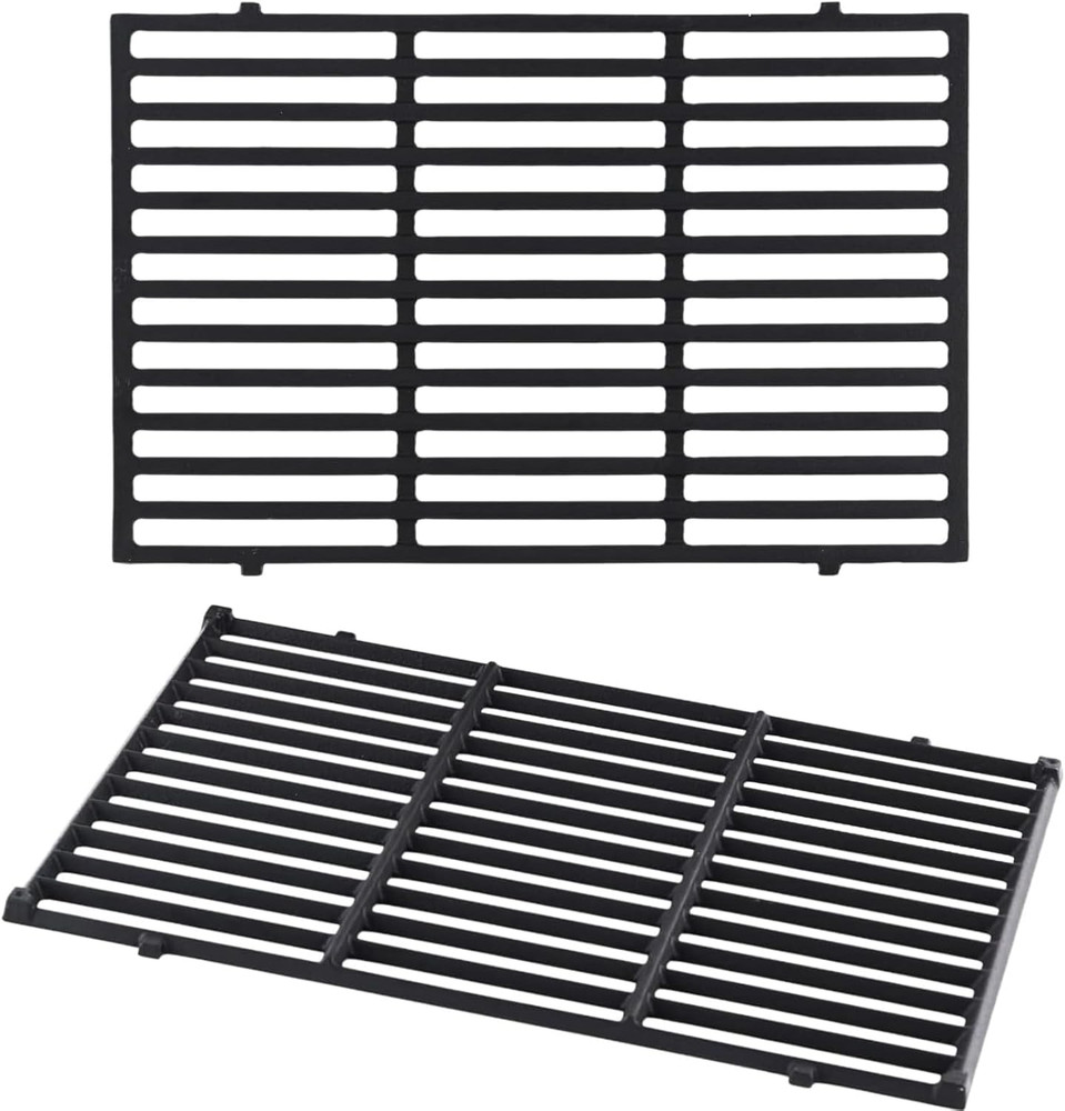 Grill Cooking Grates for Weber Genesis 300 Series 19.5″ Cast Iron Replacement