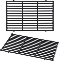 Grill Cooking Grates for Weber Genesis 300 Series 19.5″ Cast Iron Replacement