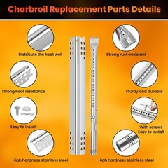 Grill Replacement Parts for Charbroil Performance 5 Burner 463347519,46334751…