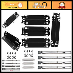 Gas Grill Replacement Parts – Burner Tubes, Heat Plates, Igniter for Charbroil M