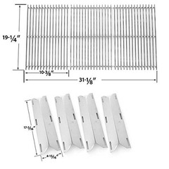 Nexgrill 720-0677,Charmglow 720-0536,Replacement Cooking Grid & Heat Plate kit