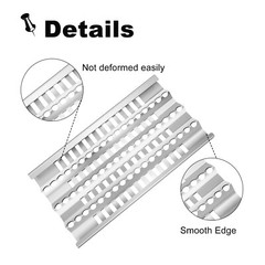 18” Grill Heat Plates Shield Grill Burners Radiant Tray for DCS Grills 27D