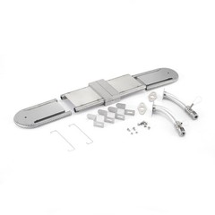 Yiham Universal Grill Replacement Bbq Adjustable Bar Burner Oblong Tube Burner