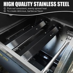 Grill Parts Replacement Kit for Pro Series 1100, Stainless Steel Burners & Heat