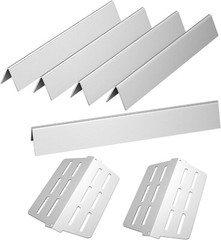 #7620 Stainless Steel Flavorizer Bars for Weber Genesis 300 Heat Plates 7-PCS
