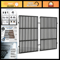17.5″ Replacement Grill Grates for Spirit & Genesis Gas Grills, Fits E310 E320 E