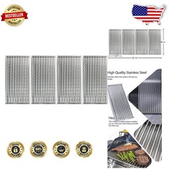 Set of 4 Stainless Steel Emitter Grates 18 3/8″ Charbroil Tru-Infrared