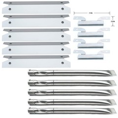 Replacement Parts Kit for Gas Grill – Stainless Steel Burner, Carry-Over Tubes,