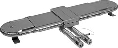 Universal Fit Adjustable Bar Burner: Extends from 15 Inches to 22 Inches