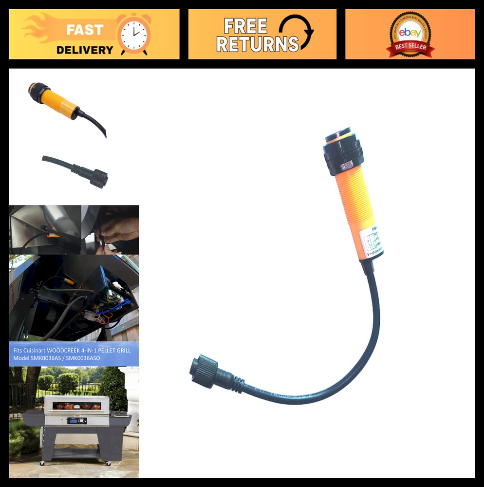 Low Pellet Sensor Replacement for 4-in-1 Pellet Grill – Compatible & Durable