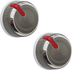 Lighted Main Burner Control Knobs for Weber Genesis II LX Grills 2017+ 2 Pack
