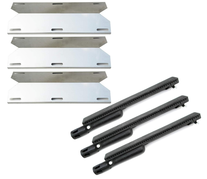 Jenn Air Gas Grill Parts Grill Repair Kit Replacement Heat Plates Burners 3 Pack