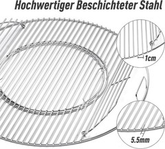 Grill Grate Replacement 8835 for Weber, Upgraded 22.5 Inch Charcoal Grills