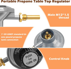 Masterbuilt Smoke Hollow Grill Control Valve Regulator for MB20030819 FM205