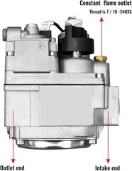 700-506 Gas Valve 720000 BTU/H Fit for Robertshaw 700 Series, Combination…