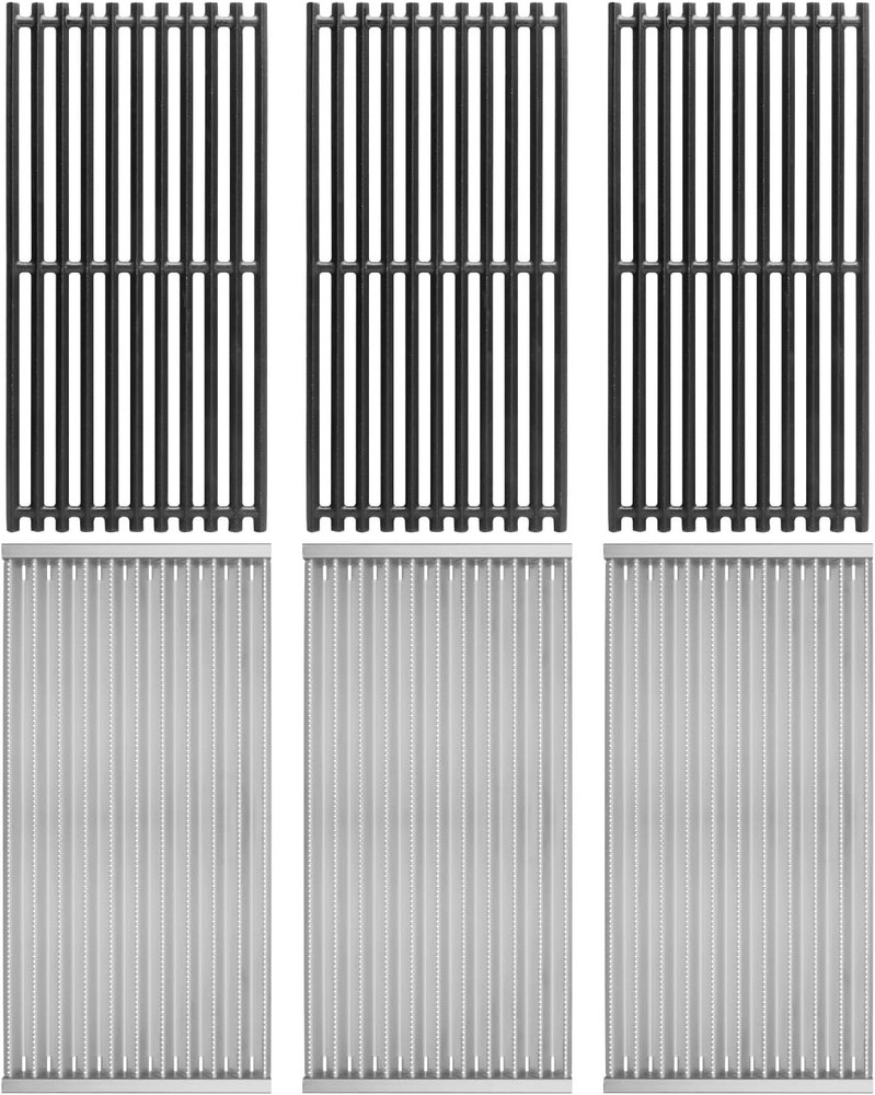 Grill Grates and Emitter Plates for Charbroil Commercial TRU-Infrared 3 Burner 4