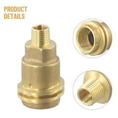 Propane Connection Connector Adapter with 1/2 Inch Male Pipe Thread Easy Gas