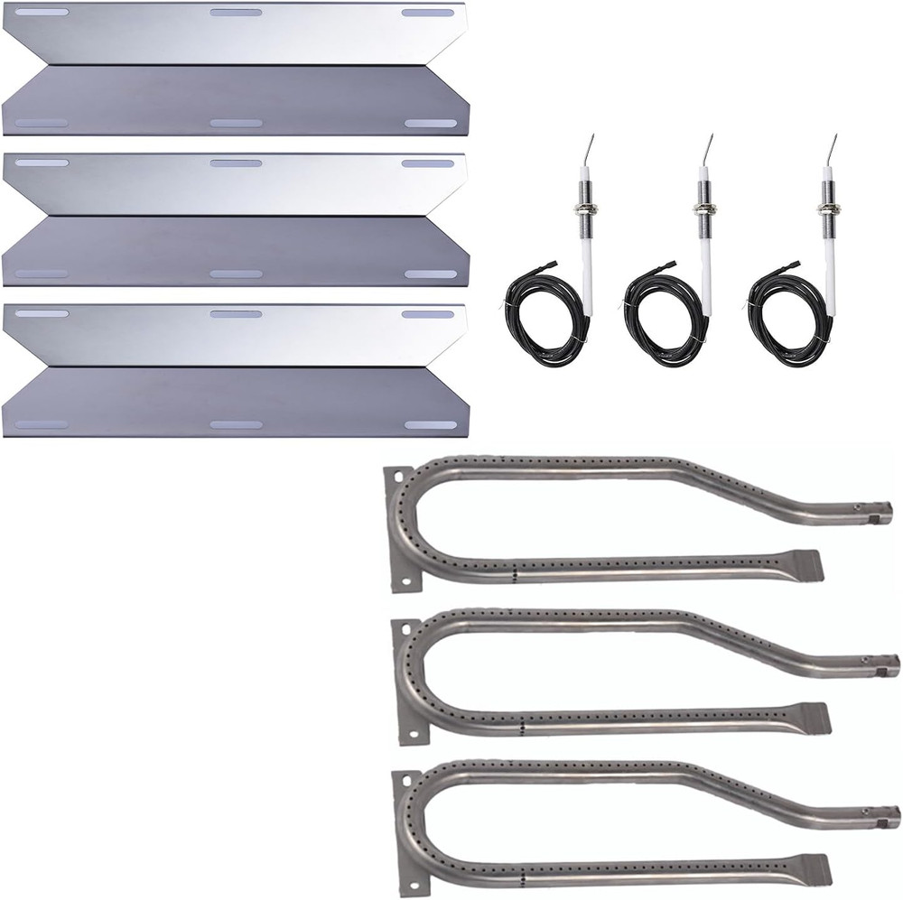 Sn1231(3-Pack) Sa3361(3-Pack) 15 13/16″ Stainless Steel Heat Plate and Burner fo