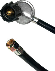 Propane Hose with Regulator for Weber Blackstone Nexgrill Fire Pit Table 3Ft