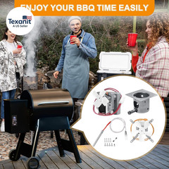 Upgrade Grills Replacement Parts Kit for Pit Boss, Traeger Wood Pellet Grills, I