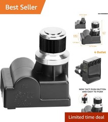 Certified 4 Outlet Igniter – Battery Powered Push Button for Grilling Needs