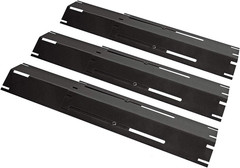 Heavy Duty Adjustable Porcelain Steel Grill Heat Plate Shield Replacement, Heat