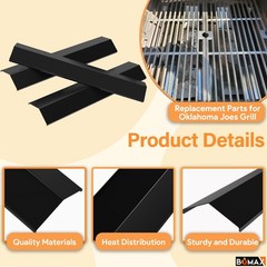 Grill Parts for Oklahoma Joe’s Longhorn Combo 3 Burner – 3-Pack Burner & Heat