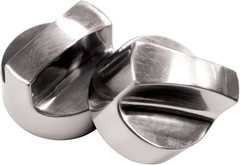 Chrome Look Control Knobs for Large D Shaped Valve Stems