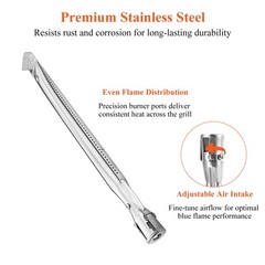 Grill Replacement Parts Stainless Steel Burner Heat Plate Kit