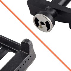 SafBbcue Cast Iron Burner Replacement Parts for Lynx Grills and DCS 27, 27 Se…