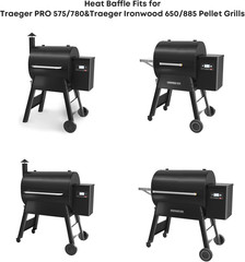 Heat Baffle Diffuser for Traeger PRO 575 780 Ironwood 650 885 Pellet Grills