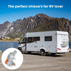 2 Stage Auto Changeover Propane Regulator, LP Double-Stage Regulator For Camper/