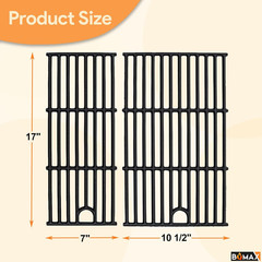 17 Inch Grill Grate for Charbroil Performance 2 Burner 463660421 463655621 46363