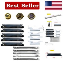 Replacement Kit for Brinkmann 810-1575-W Grill – 5 Burners & Heat Plates