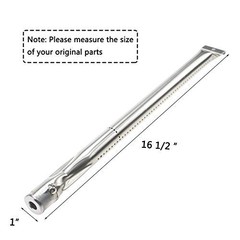 Gas Grill Repair Kit – Stainless Steel 16.5″ Burners & Heat Plate for Kitchen Gr