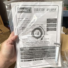 Nexgrill Natural Gas Conversion Kit