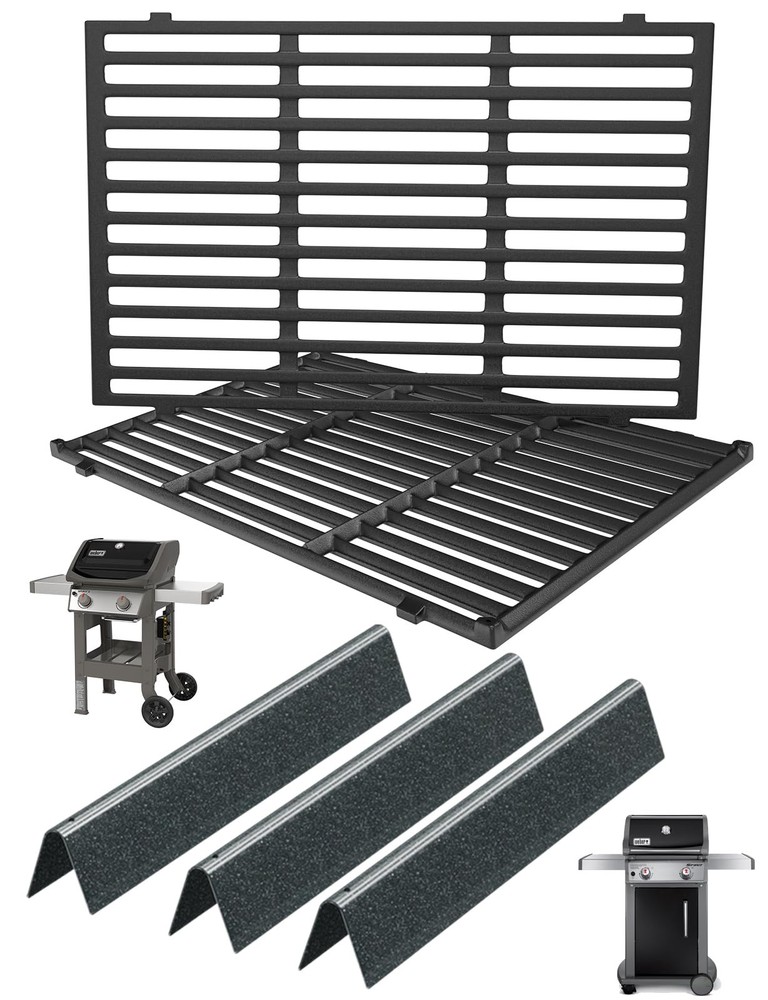 7637 Grill Grates & 7635 Flavorizer Bars for Weber GS4 Spirit I/II 200 Series…