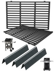 7637 Grill Grates & 7635 Flavorizer Bars for Weber GS4 Spirit I/II 200 Series…