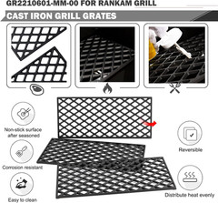 GR2210601-MM-00 Grill Grates for Members Mark Grill Replacement Parts 5 Burner G