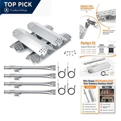 304 Stainless Steel Grill Replacement Kit for Nexgrill 720-0830H 720-0888 4 B…