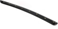 Front Hood Molding Trim Moulding Chrome, Compatible with GMC Sierra 1500 Truck,