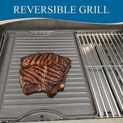 CA124B (1-Pack) 17.48×12.48 inches Cast Iron Griddle for Broil King Baron 320…