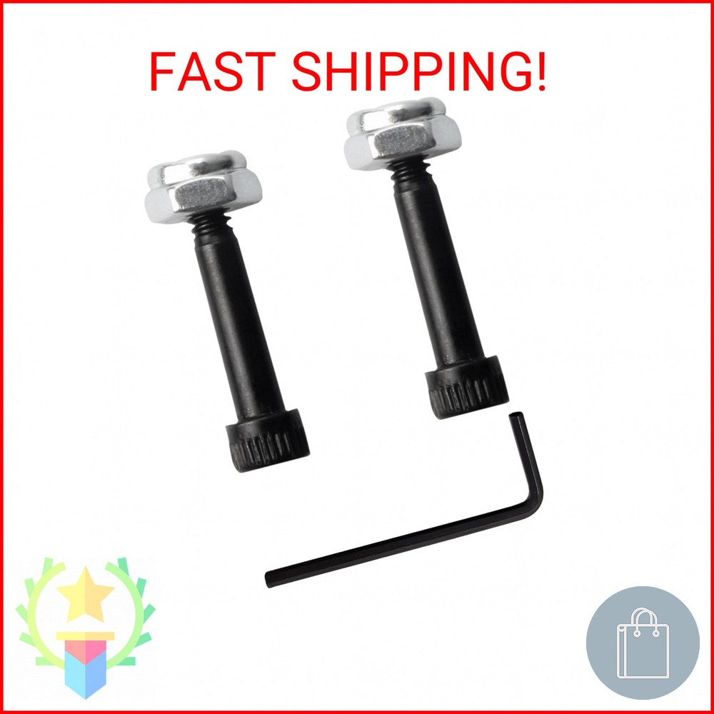 2 Set 74072 Auger Motor Shaft Nut & Bolt, For Traeger, Pit Boss, Rec Tec